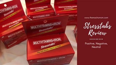 Stresstabs Oral Reviews and User Ratings: Effectiveness, Ease .